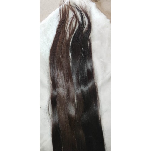  36" 38" 40" 42" 44" inches added Exotic Weave Raw Virgin Bohemian Super long Natural Straight Human Hair Extension single bundle deal 100g Nice ends