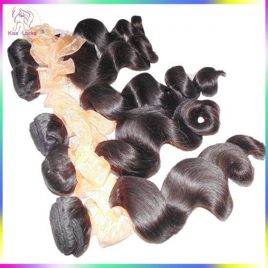 400g/lot Authentic Raw Virgin Hair Vendor 100% Unprocessed Brazilian Loose Wave Spirl Lazy Curls Grade 10A 400g/lot Authentic Raw Virgin Hair Vendor 100% Unprocessed Brazilian Loose Wave Spirl Lazy Curls Grade 10A