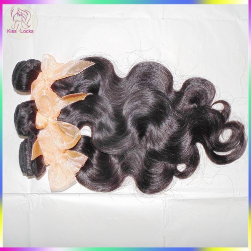 4pcs/lot Original 10A Brazilian Virgin Human Hair body wave (wet and wavy) bundles deal FLAWLESS NATURAL Curls
