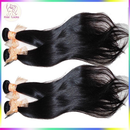 KissLocks RAW Hair Products 2 bundles Brazilian Silky Straight Virgin Hair Weaves Excellent Quality Grade 10A KissLocks RAW Hair Products 2 bundles Brazilian Silky Straight Virgin Hair Weaves Excellent Quality Grade 10A