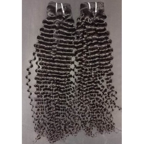 Burmese Jerry Curls deep tight curly unprocessed raw human hairs 12"-28" inches tangle free dyeable top 10A By KissLocks