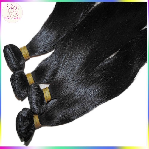 Glory of Beauty Best Weave 10A Cambodian Virgin Hair Bouncy Straight 4pcs/lot Double Stitched Wefts