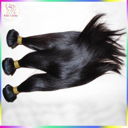 BEST Quality Double Weft Cambodian 10A Virgin Straight Human Hair 2pcs/lot Bundles deal RAW Unprocessed