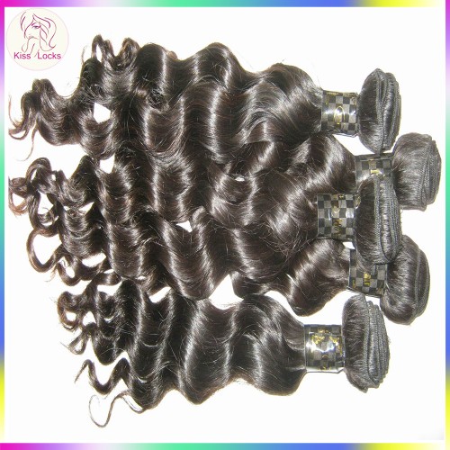 Special Deal 2 bundles 100% Filipino Loose Curly Deep Wavy Virgin Hair Extension Wefts Shine luster Express Ship