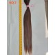 European Bulk Hair raw baby hair silky straight texture natural brownish color Original single donor hair