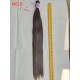 European Bulk Hair raw baby hair silky straight texture natural brownish color Original single donor hair