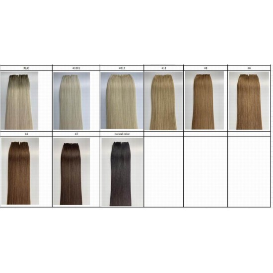 New Arrival Single donor double drawn Genius Thinner wefts hair extension seamless comfortable Luxury weaves 100g New Arrival Single donor double drawn Genius Thinner wefts hair extension seamless comfortable Luxury weaves 100g