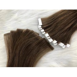 Invisible Tape ins Raw donor hair luxury thinner extensions less noticeable matte surface injected to tapes 