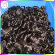 4 bundles Fashion Beauty Indian virgin Loose Wave Wavy hair Unprocessed Thinner wefts Tangle free Long lasting