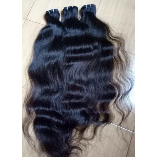 New arrival INDIAN raw natural wave wavy unprocessed human hair extensions 3 bundles great deals great weaves New arrival INDIAN raw natural wave wavy unprocessed human hair extensions 3 bundles great deals great weaves