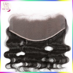 Ear to Ear frontal Body Wave 13x6 Big Size Full Swiss Lace Frontals Preplucked Hair Line 