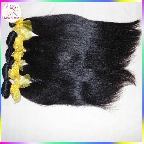 2PCS/ lot Clearance Promotion 10A Grade Raw virgin straight wefts 100% Laos hair Color #1B Natural Color 2PCS/ lot Clearance Promotion 10A Grade Raw virgin straight wefts 100% Laos hair Color #1B Natural Color