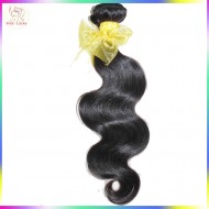 Sample 1 bundle 100g Unprocessed Raw Laotian Virgin human hair body wave texture Special Weave,No tangle