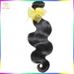 Real 10A Virgin Hair Body Wave Laotian Raw Asian human hair 4 bundles/lot 400g full install,free tangle No Odor