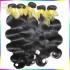 100% Natural Raw Asian Laos Virgin Body Wave Hair Weave 400g/lot Thick Strands Can be bleached,Dark Lusters