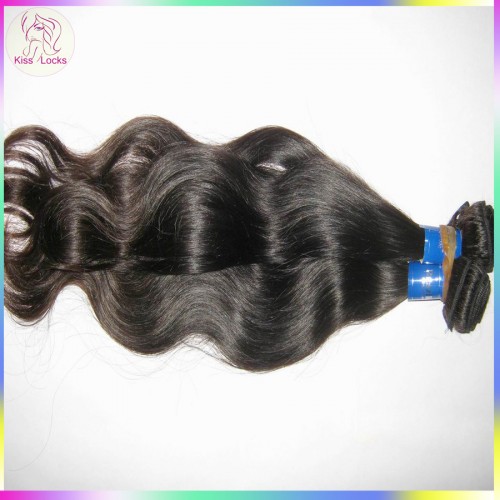 Genuine Beauty Full Sew In Weave KissLocks Wet and Wavy 100% Human Hair 400g Virgin Malaysian Unprocessed Cuticles Weave