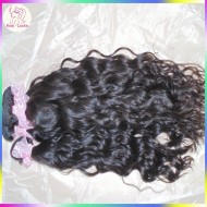 Hawaii beach Waves Premium Water loose curls Mongolian raw Virgin Hair Weave 4 bundles deal 400g Thick Texture
