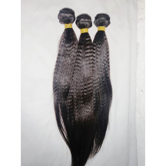 Light Yaki Straight Mongolian raw single donor human hair 3/4 bundles package deals Ship in 48 hours Light Yaki Straight Mongolian raw single donor human hair 3/4 bundles package deals Ship in 48 hours