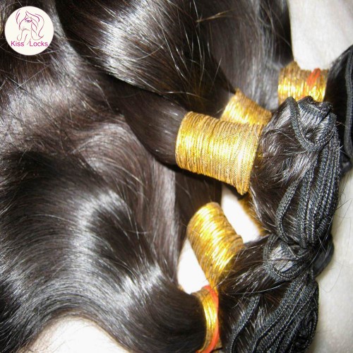 2pcs/lot 100% Virgin Hair Peruvian body wave weave machine wefts(12"-28") 10A Top quality extensions KissLocks Hair