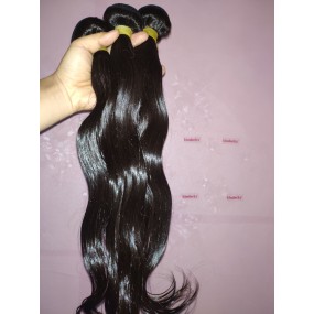 New arrival Persian raw hair Wet and wavy slight wave quality human hair shiny luster cuticle aligned 3 bundles deal