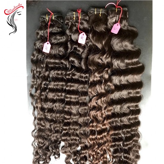 Loose deep curly natural deep waves Vietnamese Human hair 1piece/lot Fast shipping Fedex