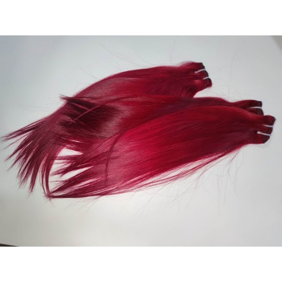 Preorder Burgundy color raw hair quality smooth straight texture 3/4 bundles different deals Preorder Burgundy color raw hair quality smooth straight texture 3/4 bundles different deals