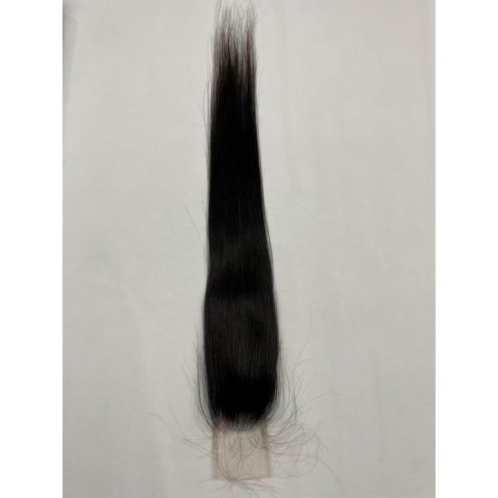 2X6 Kim Closure deep parting space Raw Straight Hair Single Donor Human Hair HD Lace Small Knots 2X6 Kim Closure deep parting space Raw Straight Hair Single Donor Human Hair HD Lace Small Knots