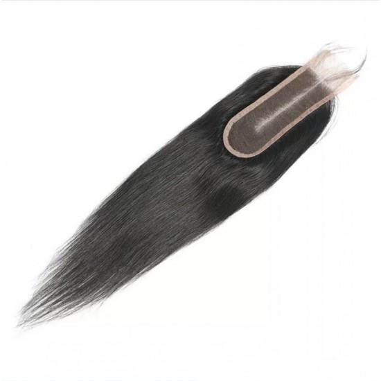 2X6 Kim Closure deep parting space Raw Straight Hair Single Donor Human Hair HD Lace Small Knots 2X6 Kim Closure deep parting space Raw Straight Hair Single Donor Human Hair HD Lace Small Knots
