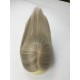 Silk base 3"x5" women's toppers 100% high quality Raw human hair #P9/613 blended colors grey coverage Silk base 3"x5" women's toppers 100% high quality Raw human hair #P9/613 blended colors grey coverage