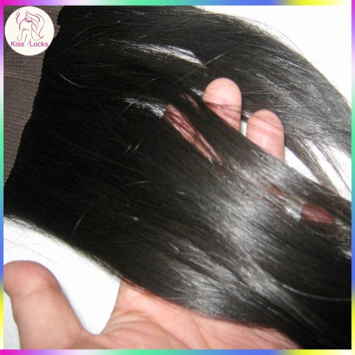 10A Gorgeous Filipino HD and regular lace closure unprocessed virgin straight hair 10"-20"inch Soft Silky KissLocks RAW hair