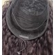 Half Women Wig with Adjustable Drawstring Raw Burmese Human Hair Glueless Breathable deep Curly Machine Wig