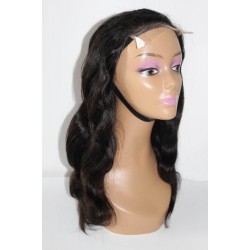4x4 5x5 HD Transparent lace Premade Closure wig Raw Filipino human hair body wave 180% heavy density optional